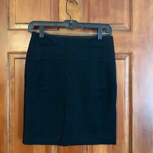 Express black pencil skirt